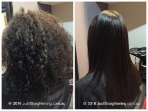 hairdressing salons japanese hair straightening perth Just Straightening